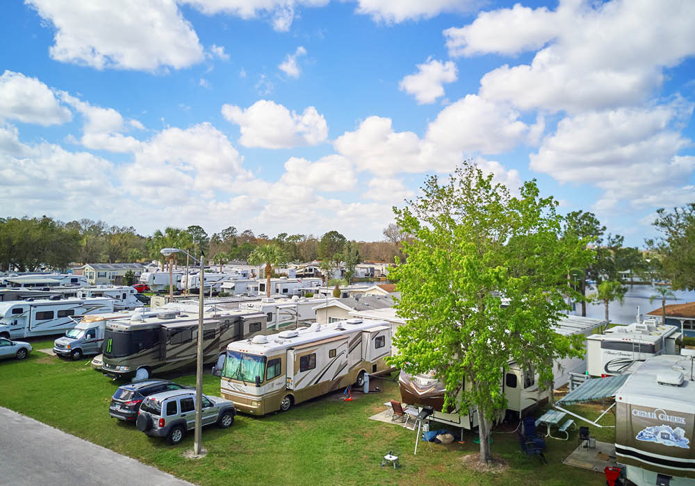 Encore Winter Quarters Pasco RV Resorts in Florida